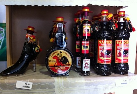 Sangría Botellas de sangría